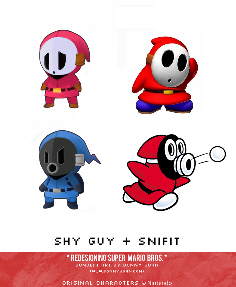 Illustration for article titled Redesigning Super Mario Bros. Part 4